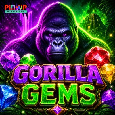 O‘zbekiston uchun slot «Gorilla Gems» — katalog rasmi